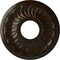 Ekena Millwork Blackthorn Ceiling Medallion (Fits Canopies up to 4 7/8"), 11 3/4"OD x 3 5/8"ID x 1"P, Bronze CM11BLBZS - alternate 1